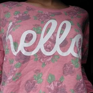 Rose patterned Sweater!